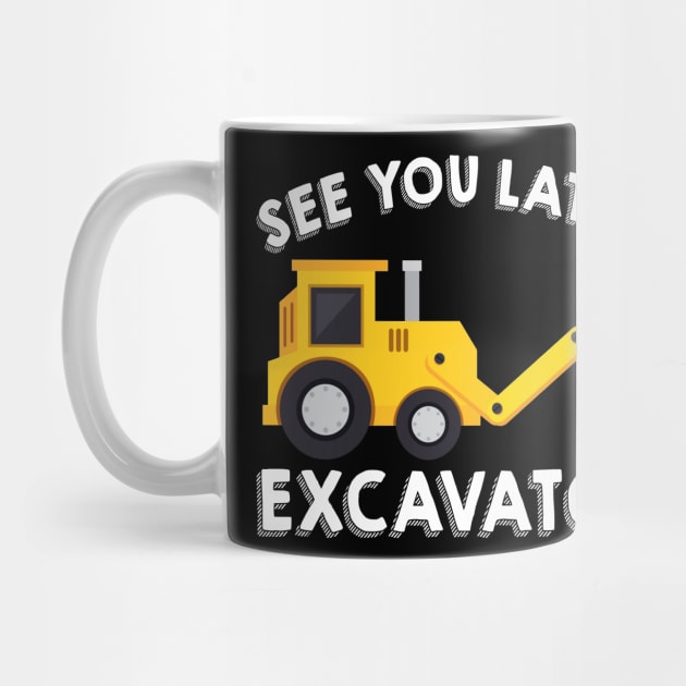 Excavator Kids Shirt  Boys Excavator Dig Tee by Danielsmfbb